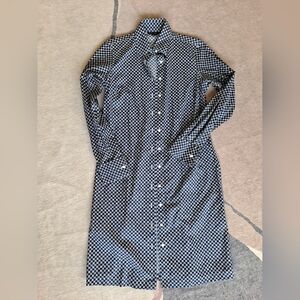 Brooks Brothers Long Sleeve Shirt Dress. Size 4